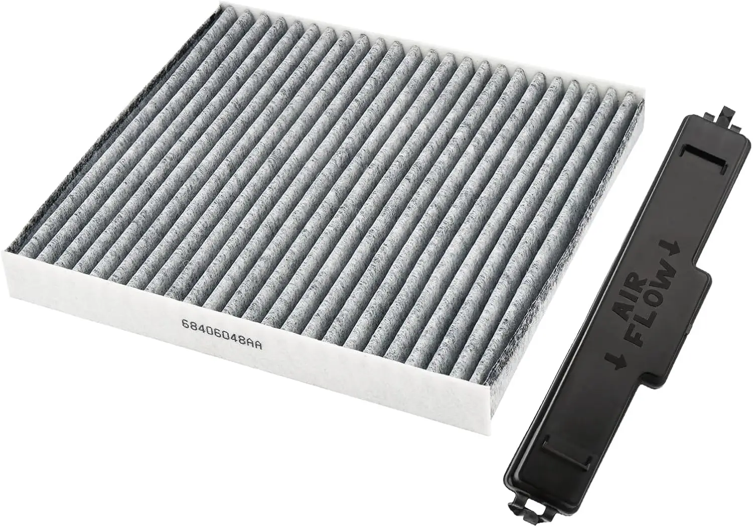 

Cabin Air Filter & Filter Cover,Cabins Filters Compatible with Jeep Dodge Chrysler Replacement OEM#CAF1864P,EG21-61-P11,Airs Cab
