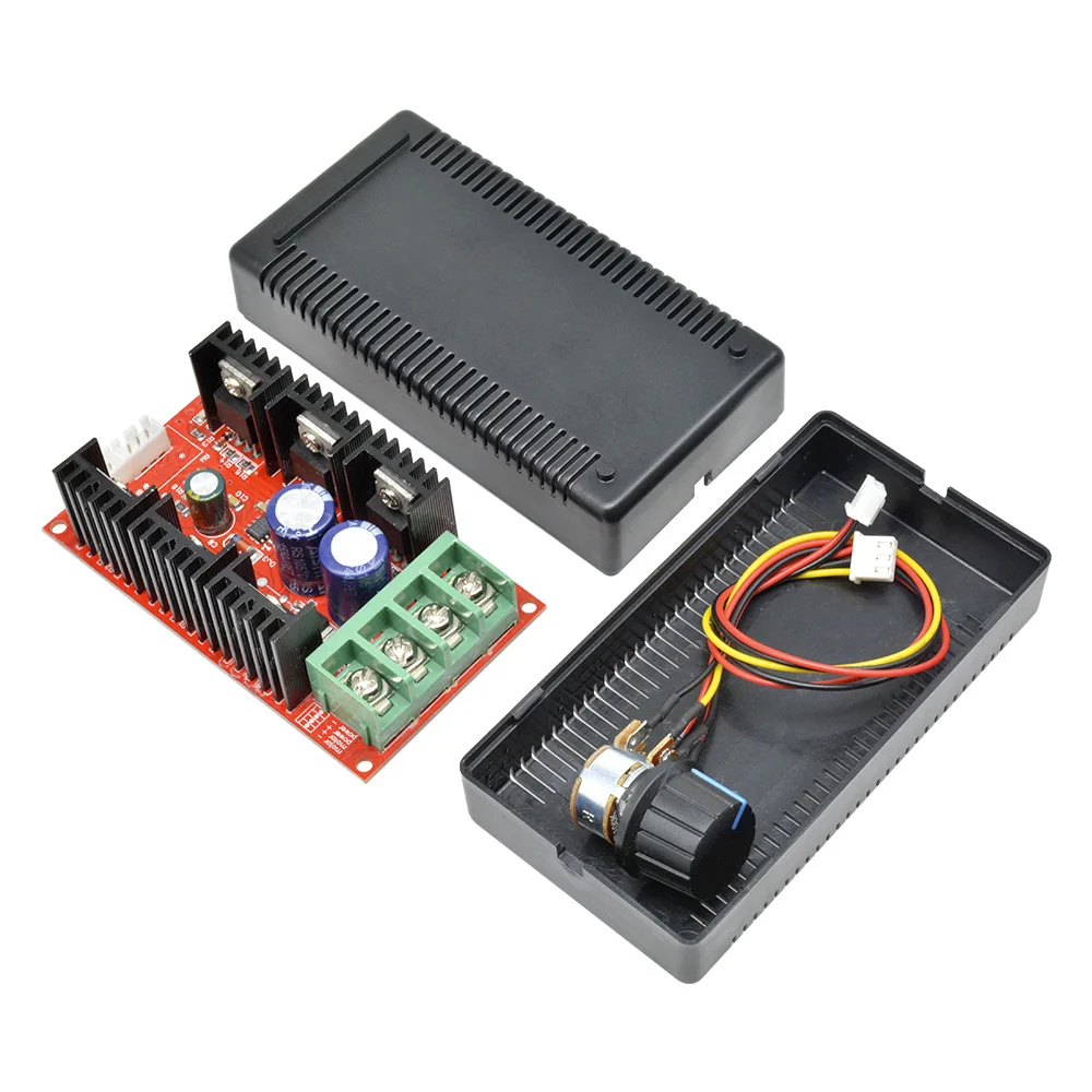 20A 1000W 40A 2000W PWM Brushless DC Motor Speed Regulator DC10-50V for dimming/speed regulation/temperature control board 15khz