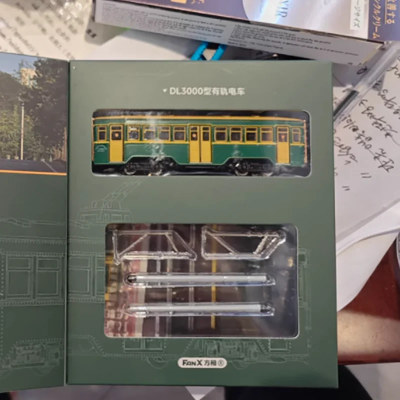 FanX 1:110 مقياس DL3000/DL3000-2278 داليان الطريق 201 نموذج سبيكة الترام مجموعة كلاسيكية للبالغين عرض ثابت