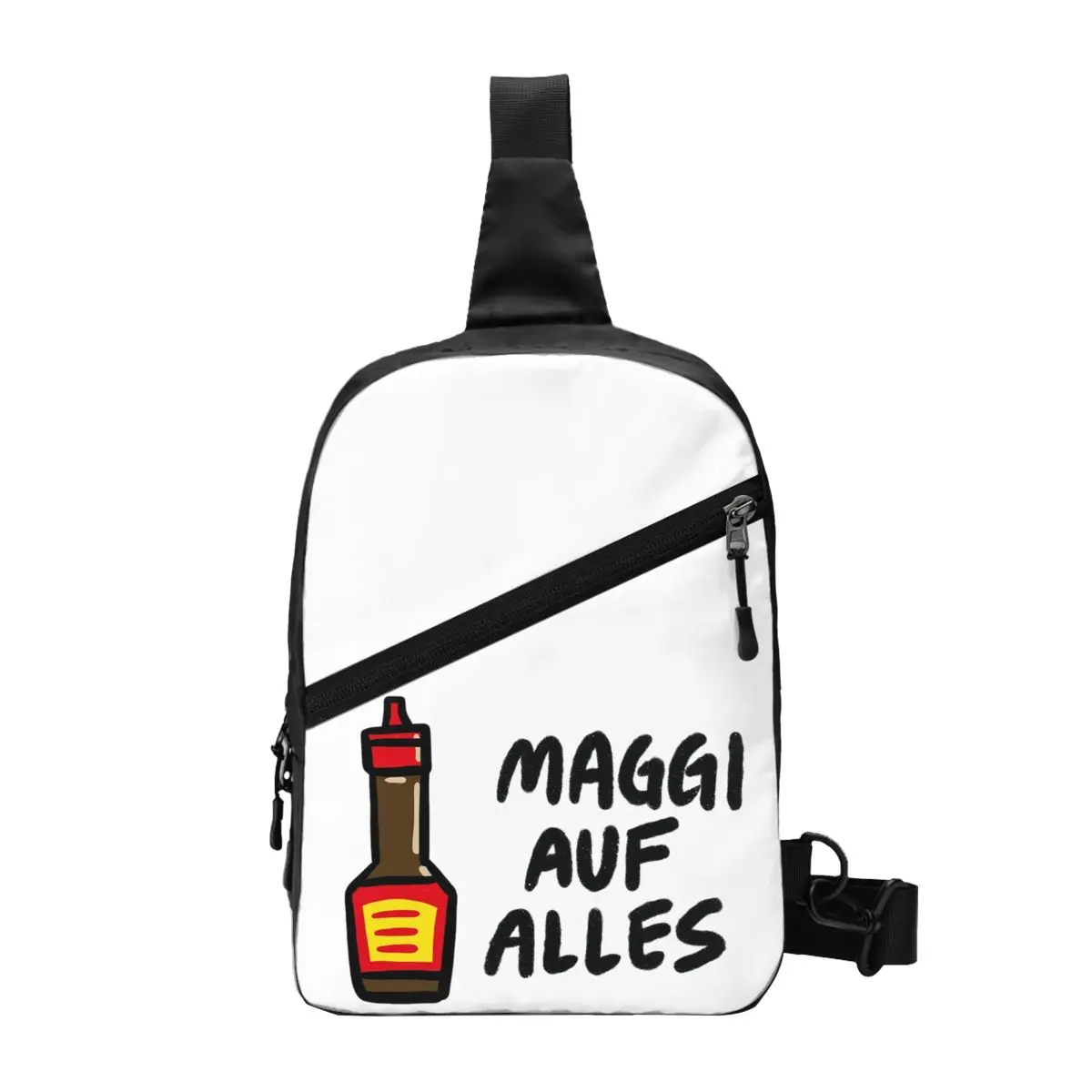 

Maggi Auf Alles (Deutsch) нагрудная сумка мужской рюкзак через плечо нагрудная сумка дорожный походный рюкзак сумка на плечо