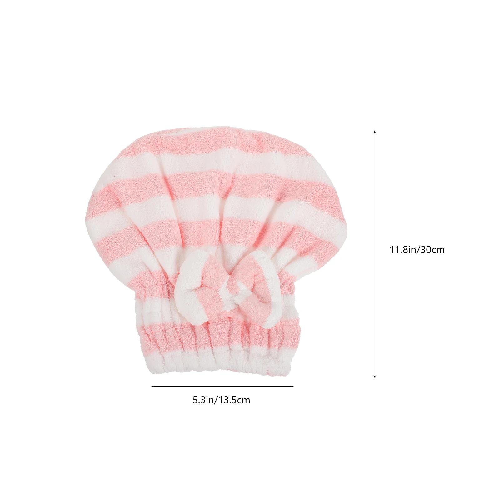 2Pcs Haar Trocknen Kappe Saugfähigen Turban Handtuch Schnell Trocknend Haar Wrap Weiche Elastische Bad Kopf Handtuch Turbane für Frauen