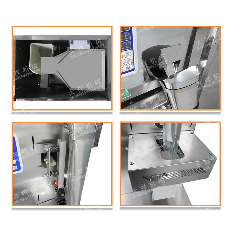 DZD-220B أكياس صغيرة متعددة الوظائف مسحوق التوابل الحبوب ملء الوزن كيس شاي القهوة ماكينة تغليف أوتوماتيكية