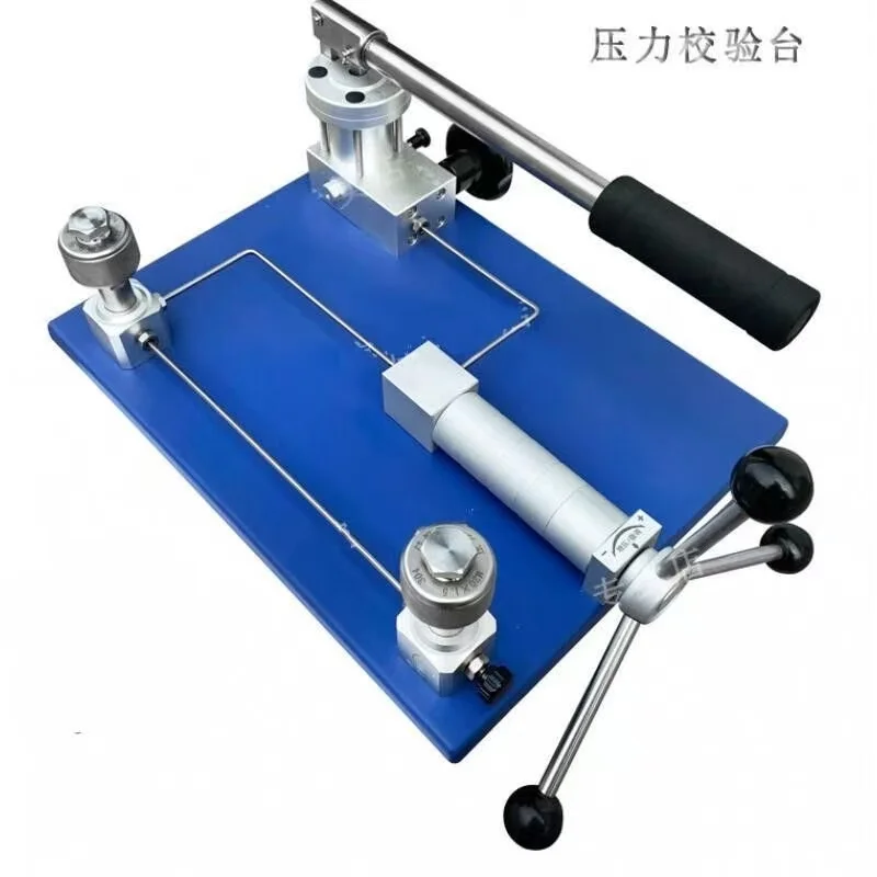 Desktop Hydraulic Pressure Calibrator Pressure Gauge Test Calibration Table Pressure Source Pump
