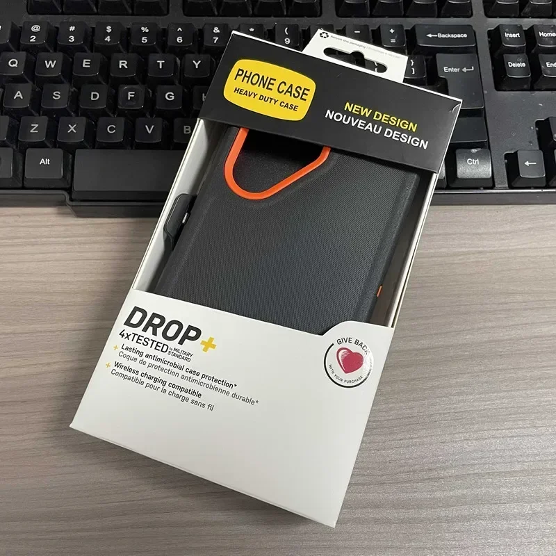 Mehrschichtige Robuste Schutzhülle mit Clip für Samsung S26 FE S25 Edge S24 S23 S22 Ultra Plus OTT-Box Sturzsichere Abdeckung – Detail 2