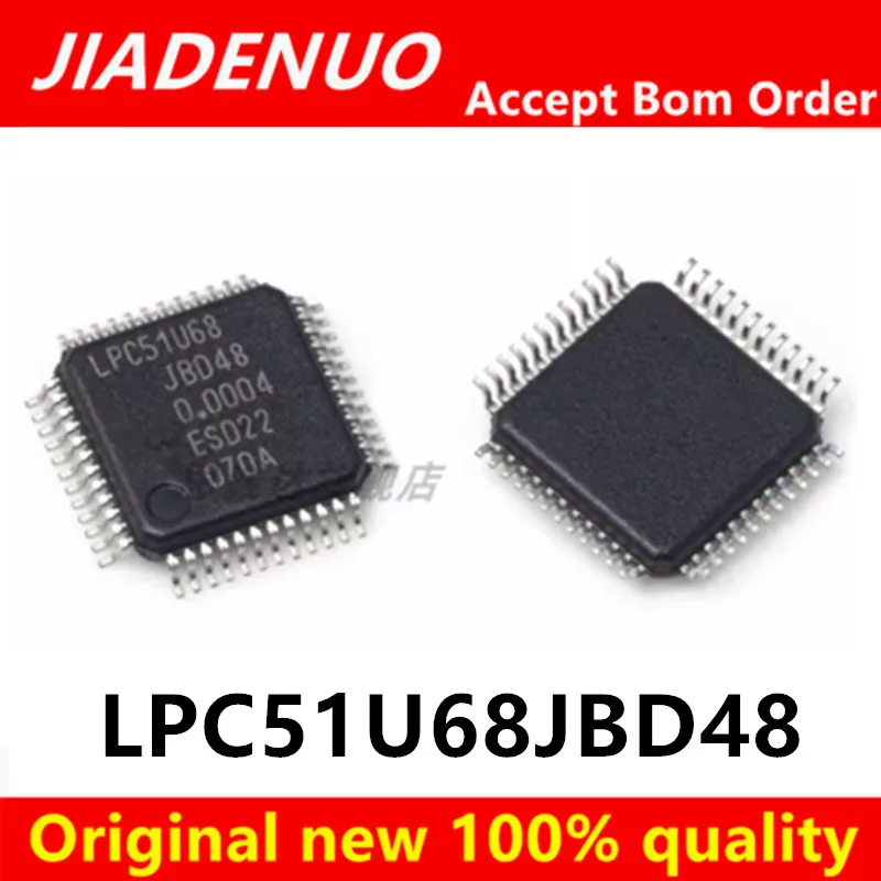 (1-2pcs)100% Original New LPC51U68JBD48 LPC51U68 QFP48 Chipset