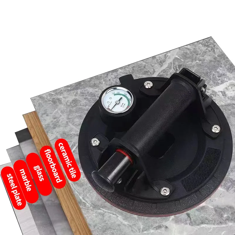 2023 NEW 8 Inch 250KG Air Pump Vacuum Suction Cups Powerful Heavy-Duty Strong Hand Pump Sucker Lifted Magnets Handling Tools