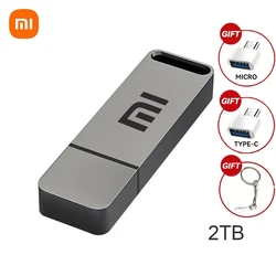 Xiaomi 2TB USB 3.0 Flash Drives Pen Drive 1TB Up To 520MB/s USB Memory 512GB Flash Disk Waterproof U Stick For Desktops/Laptops