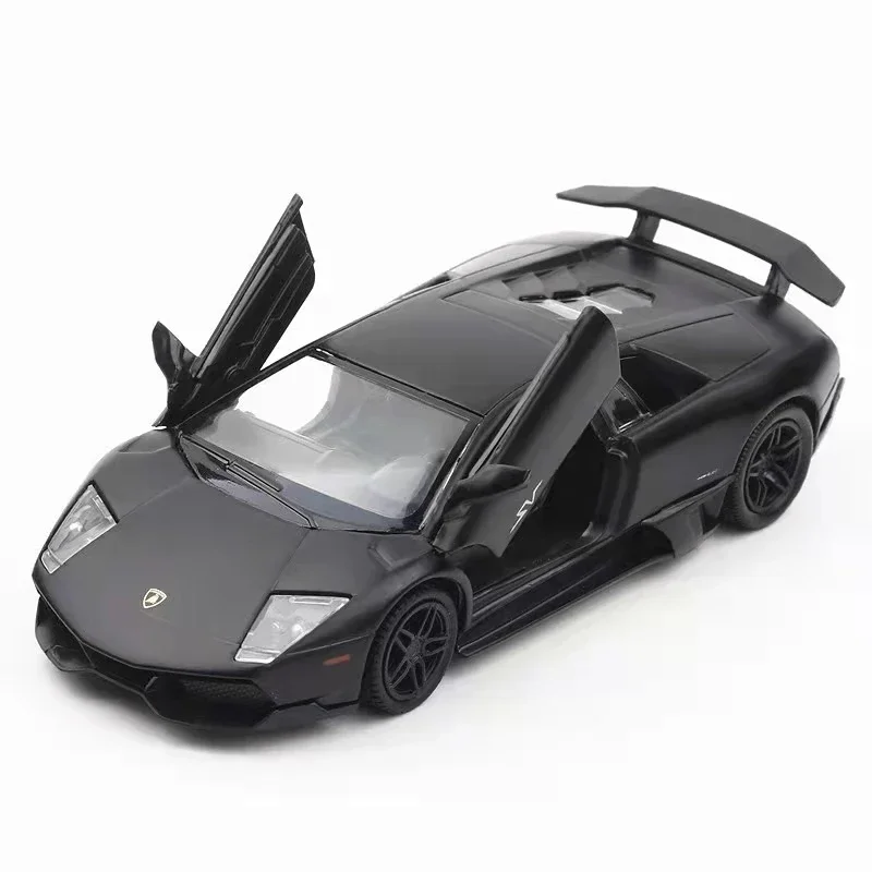 1:36 Lamborghini Murcielago LP 670-4 SV Diecast Car Metal Alloy Model Car Toys for kids Gift Collection A235