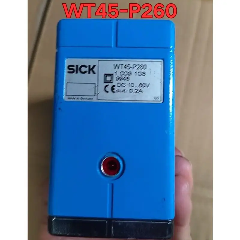 O teste da função do sensor WT45-P260 usado é normal