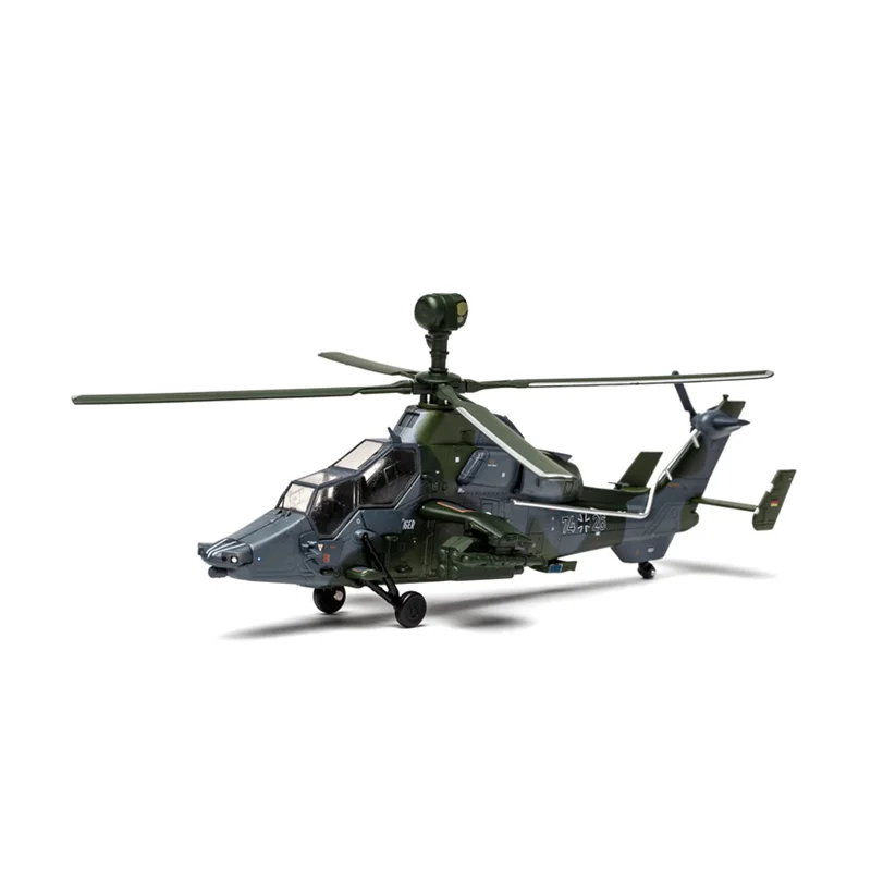 Diecast 1/72 Scale Unique Novelty Airplane German Army EC-665 European Tiger UHT Armed Helicopter Alloy Aircraft Model Gift