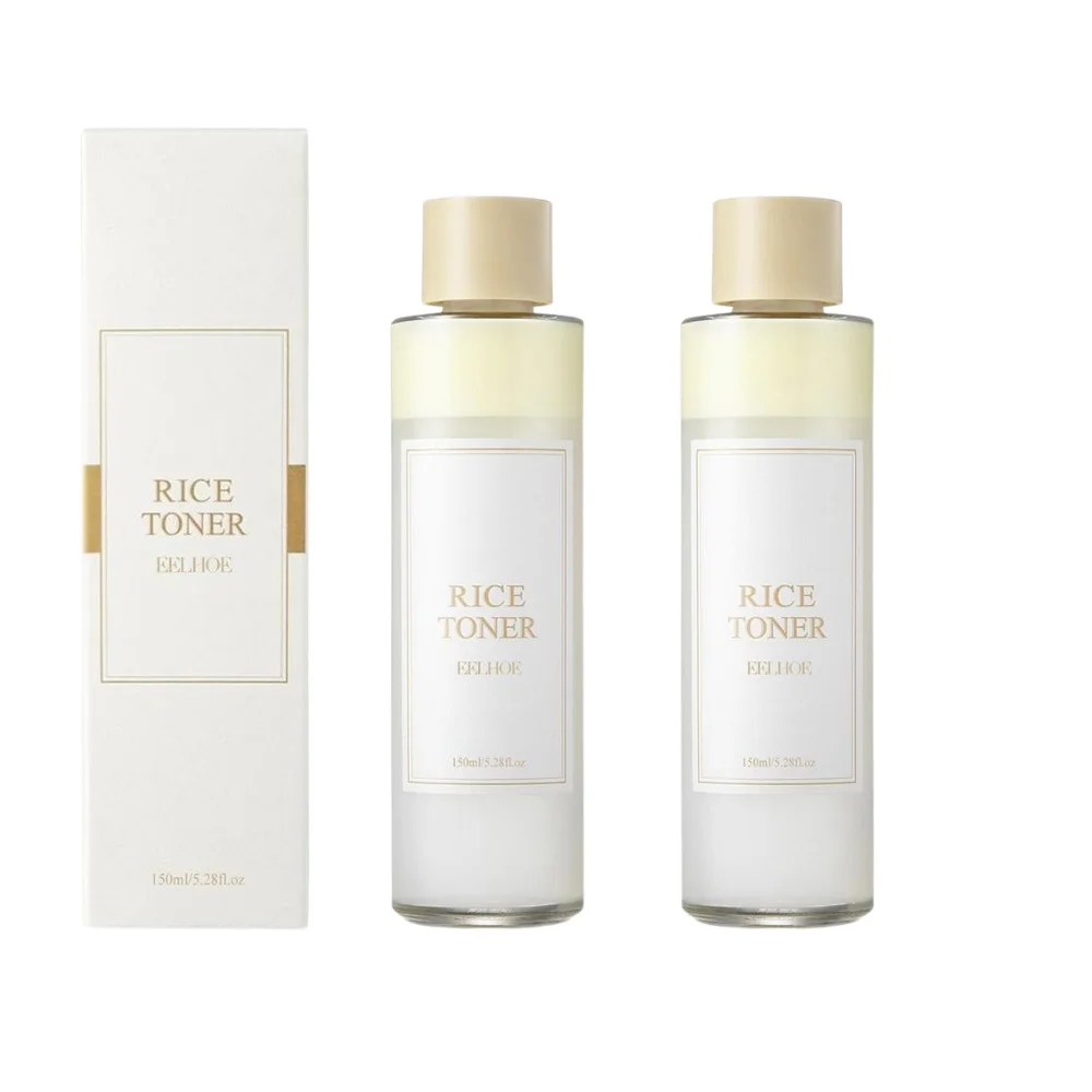 150ml Rice Toner Moisturizing Skin Care Hydrating Soothing Gentle Nourishing Brightening For Young Glowy Korean Skin Care