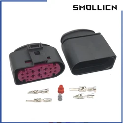 14 Pin Car Xenon Headlight Lamp Plug Connector Socket Housing Automotive Waterproof Connector 1J0973737 1J0 973 737