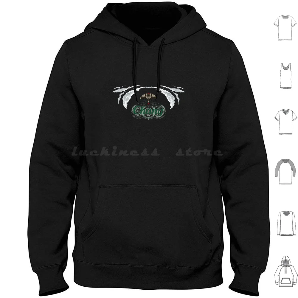 

The Premium Chang Fun Beer ! Hoodies Long Sleeve Brewery Drink Baverage Bier Company Party Beer Logo Chang Beer Classic