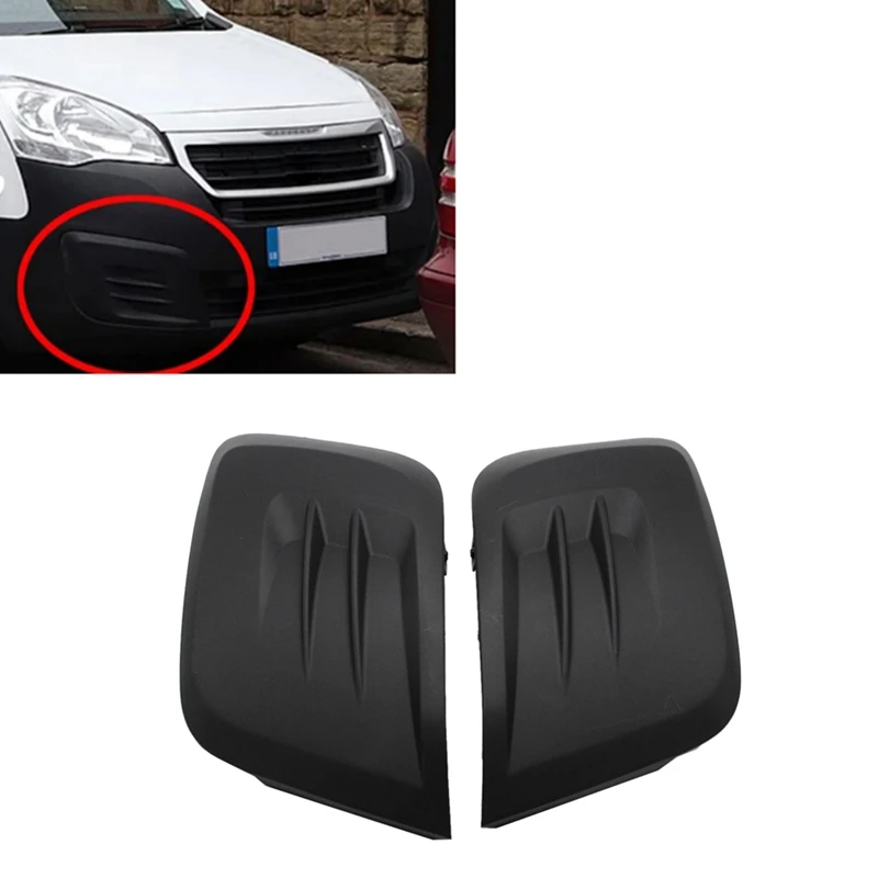 Car Front Bumper Lower Grille 1613564580 For Peugeot Partner Citroen Berlingo 2015-2019 Parts Fog Grill Cover