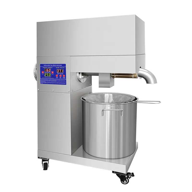 New type movable oil press Fully automatic oil press