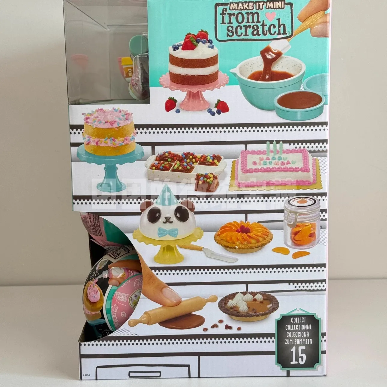 MGA Miniverse Make It Mini From Scratch كعكة خبز سلسلة صندوق أعمى جديد اللعب منزل لعب ألعاب أطفال الديكور هدية عيد ميلاد #3
