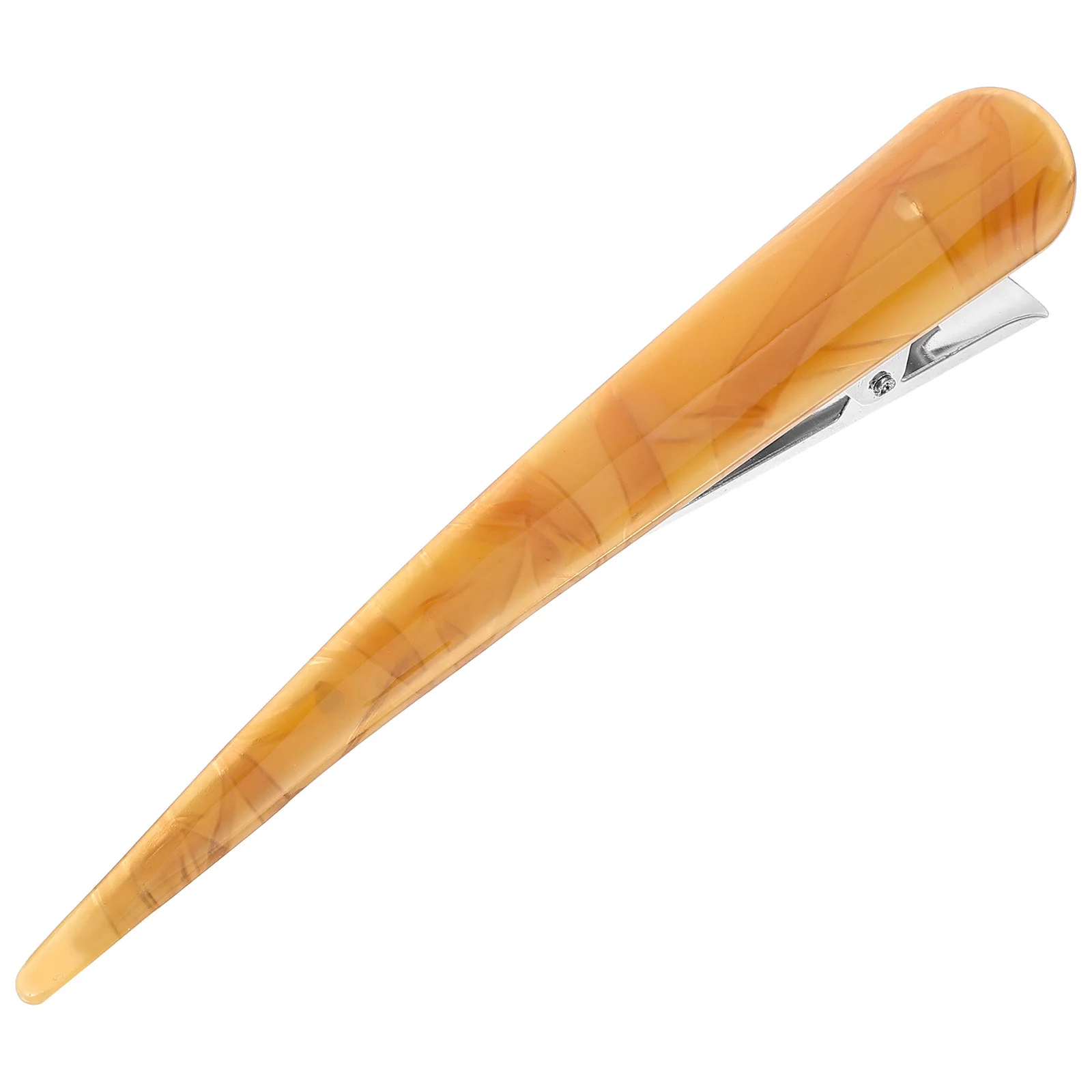 

1Pcs Vintage Duckbill Hair Clip Delicate Acetate Alligator Clip Chic Fashion Hair Accessory for Women Daily Party Hairstyles