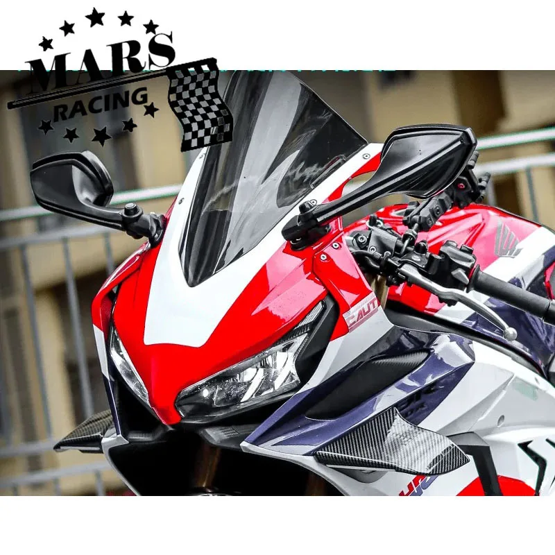 for Honda NEW CBR650R cbr650r 2018-2022 2023 Motorcycle cornering lamp Front Light Cowl Side Winglet Wind Fin Spoiler Trim Cover view 2