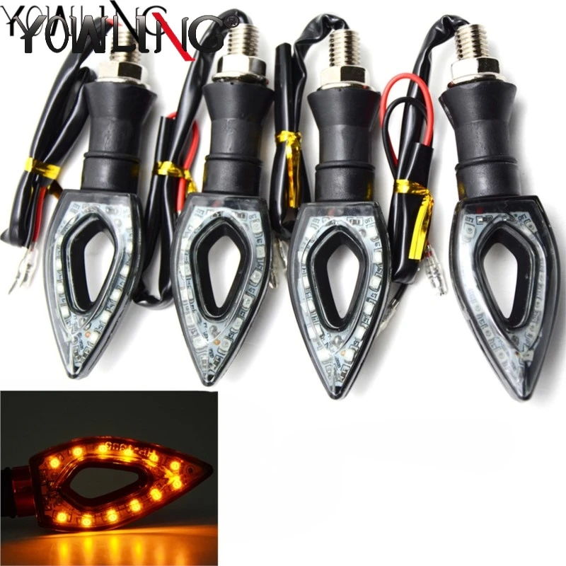 

Turn Signal Light Led Blinker Indicates Lamp For YAMAHA YZF R1 R6 FZ1 FZ6 XJ6 MT-07 MT 07 mt9 mt-09 Ninja ZX6R zx10r Accessories