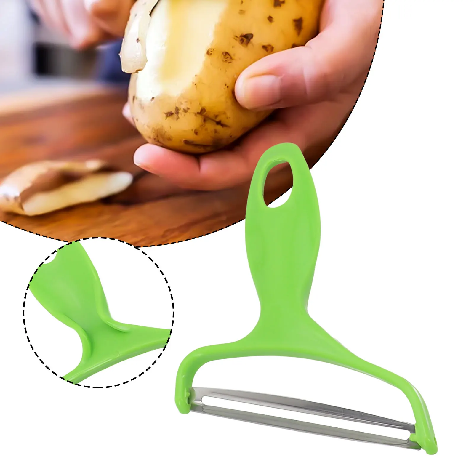 

Stainless Steel Potato And Cabbage Peeler Grater Salad Multi-function Grater Essential Tools For Living In The Home Room
