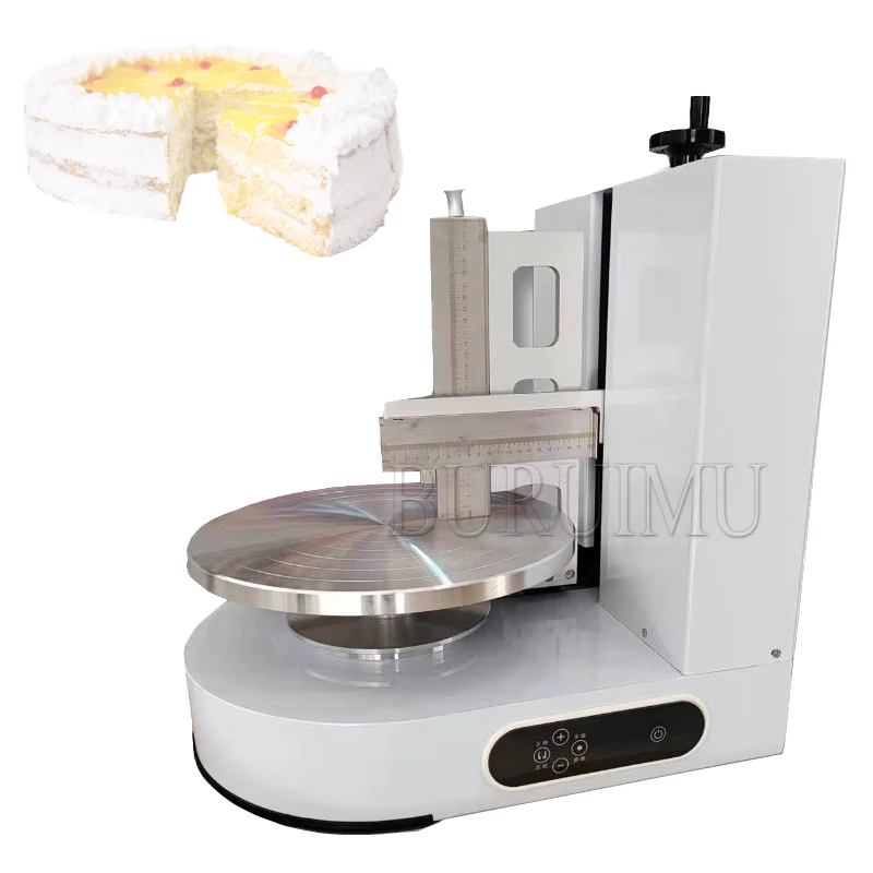 Automatic Cream Decoration Spreader Smoothing Machine Bread Cake Cream Spreading Electric Coating Filling Machine