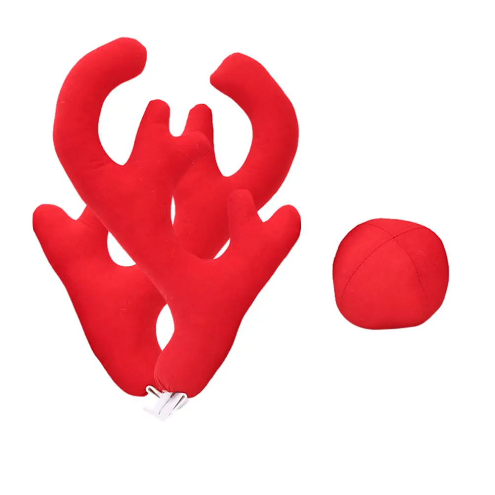 

1 Set Christmas Decoration Antlers Durable Premium Festive Auto Ornament Xmas Adornments Decorative Props Antler Ornaments Car