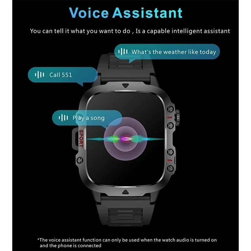 Xiaomi Rugged Military GPS Smart Watch Men AMOLED HD Screen Heart Rate Bluetooth Call Waterproof Outdoor SmartWatch