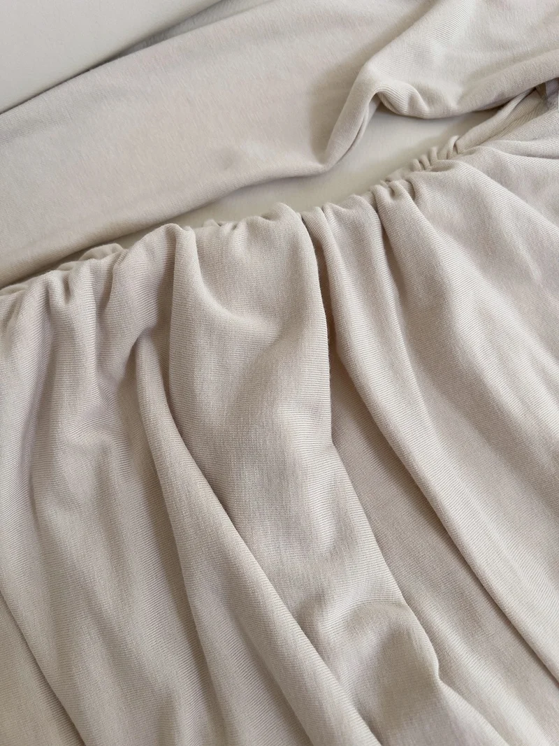 

Ele Long Sve Pleated Waist Cinched Bodycon Fi Tail Simple Elegance Dr for Coat Matching Women's Faion Dr