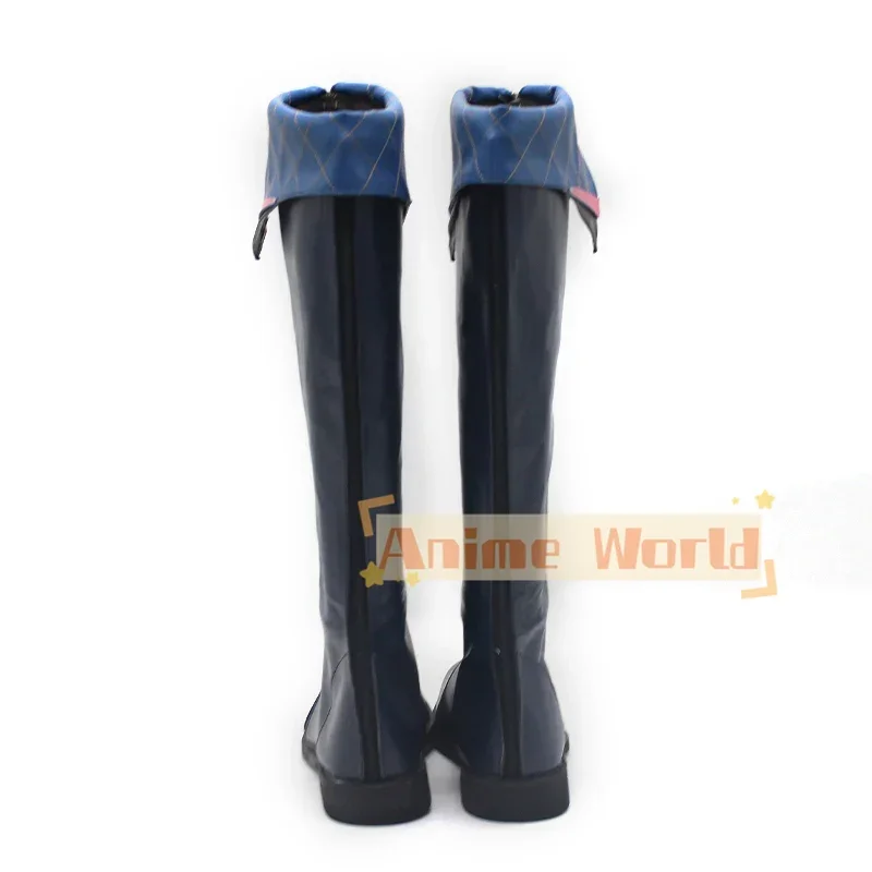 Wuthering Waves Brant Sepatu Cosplay Boots Cosplay Prop Anime PU Kulit Sepatu Custom Made