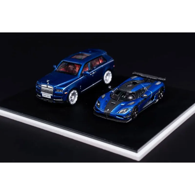 SC 1/64 Kunilun Agera RS Cast Metal Simulation Static Car Model Set, Boys' Holiday Gift Toy, Adult Collection Decoration Item.