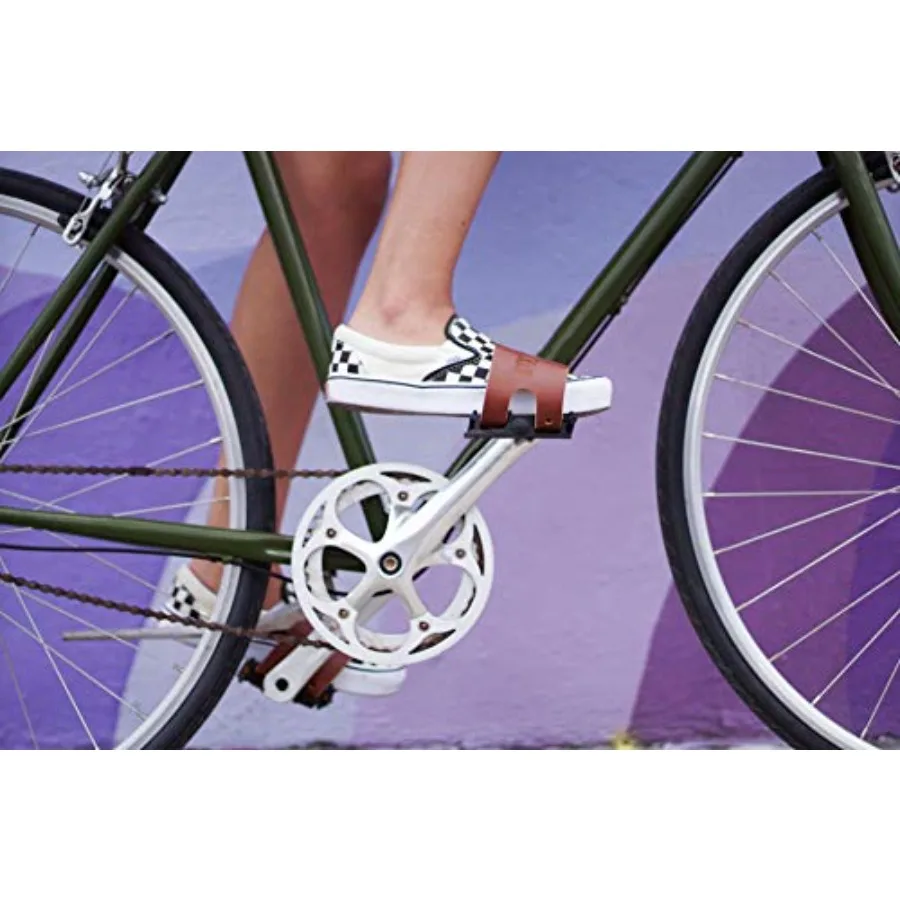 

s Pedal Belt Toe Straps for Fixed Gear Fixie Single Speed Bikes and Bicycles