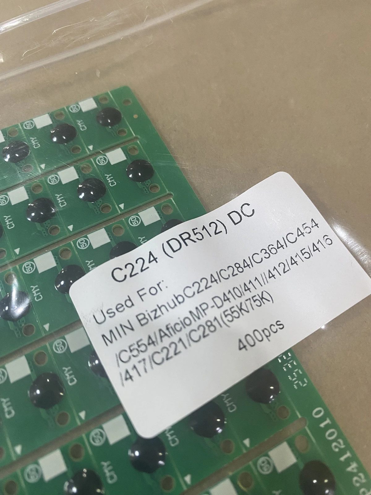 

20x DR512 DR-512 Drum Cartridge Chip for Konica Minolta Bizhub C224 C284 C364 C454 C554 C 224 284 364 454 554 Image Unit