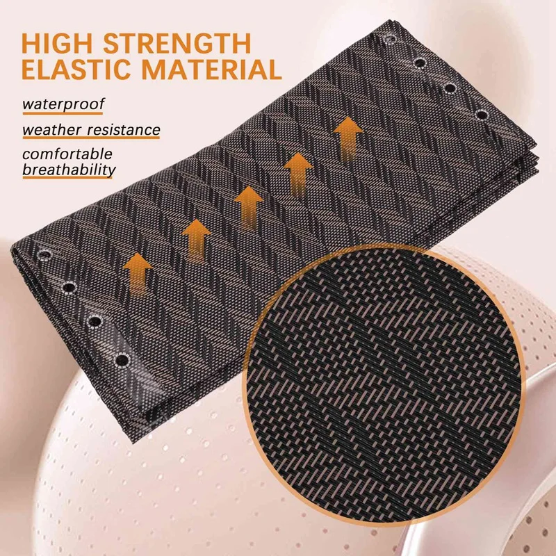 Tela de repuesto para silla de gravedad, herramienta de reparación de sillón reclinable, pieza de tela para Patio exterior, piscina de playa