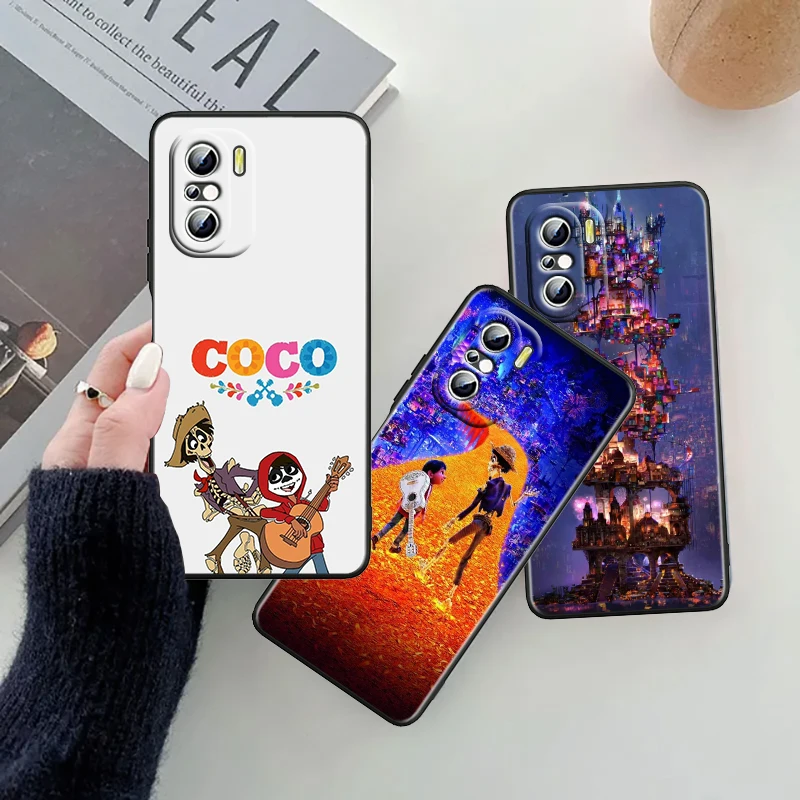 Dream Hunting Journey Disney For Xiaomi Redmi 9A 9C 9AT 10C 9 9T 10 12C 13C A3 12 K60 A1 K50 K40 5G Black Back Phone Case