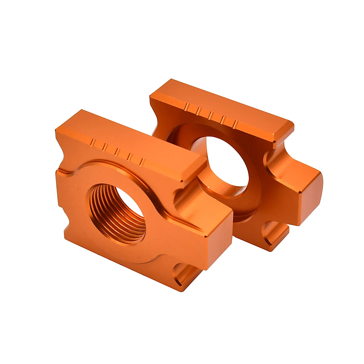 Deslizadores reguladores de Ajustador de cadena de 20mm, tensor de bloque de eje de motocicleta para KTM EXCF EXC SX SXF XC XCF XCW 125 250 300 350 450 500