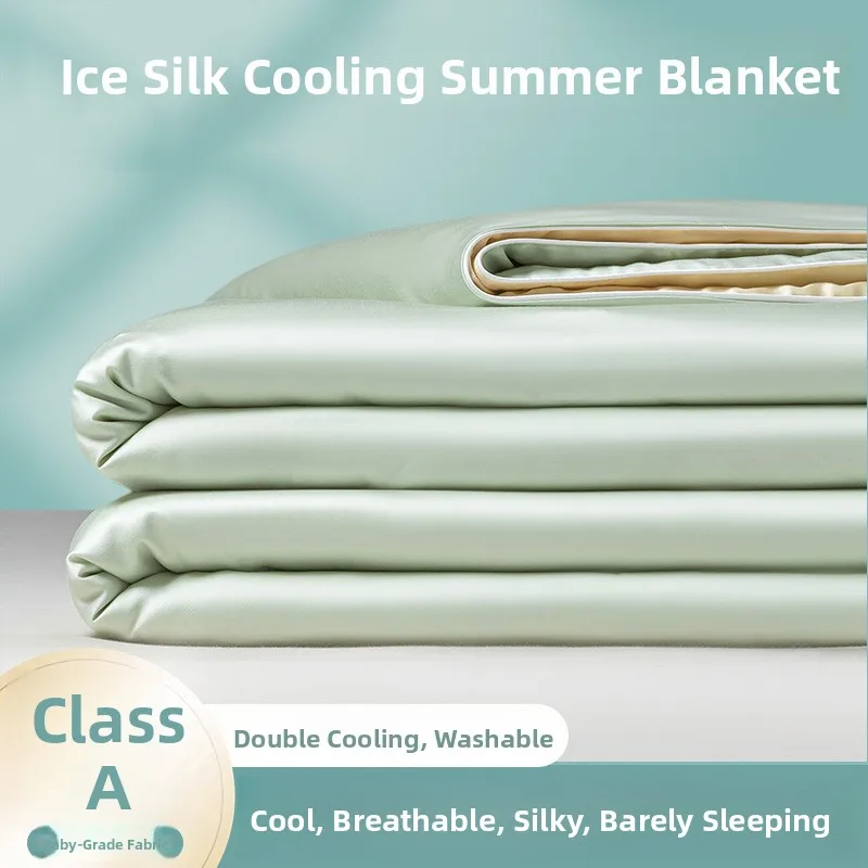 washable-ice-silk-summer-quilt-lightweight-air-conditioning-blanket-sun-protection-sleeve-covers-machine-washable-cool-feeling