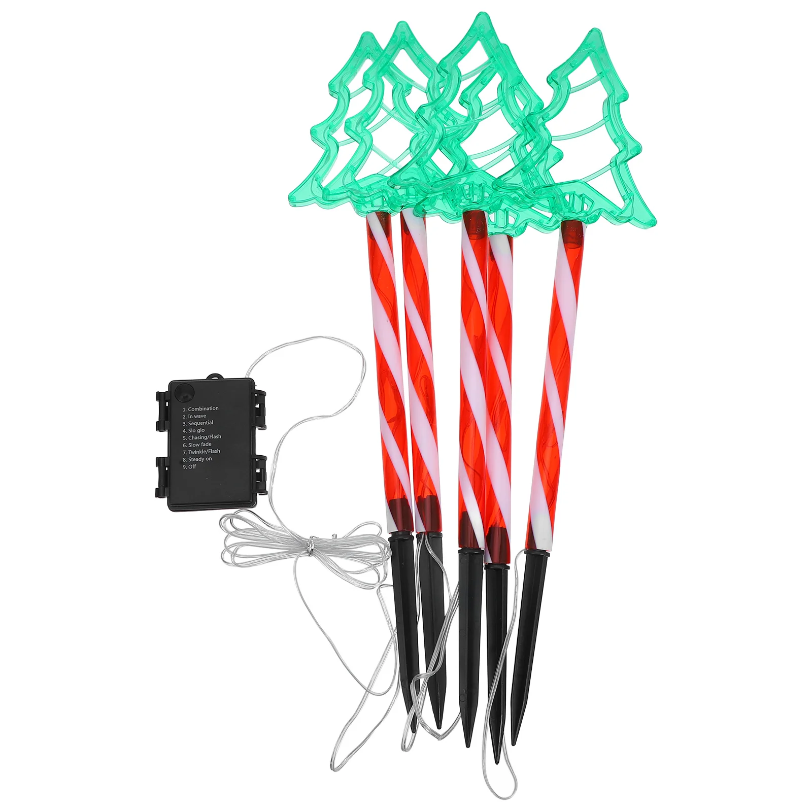 

1Set LED Christmas Garden Stake Lights Outdoor Waterproof Pathway Lawn Yard Light Up Christmas Outdoor Decor Garden Stake Decor