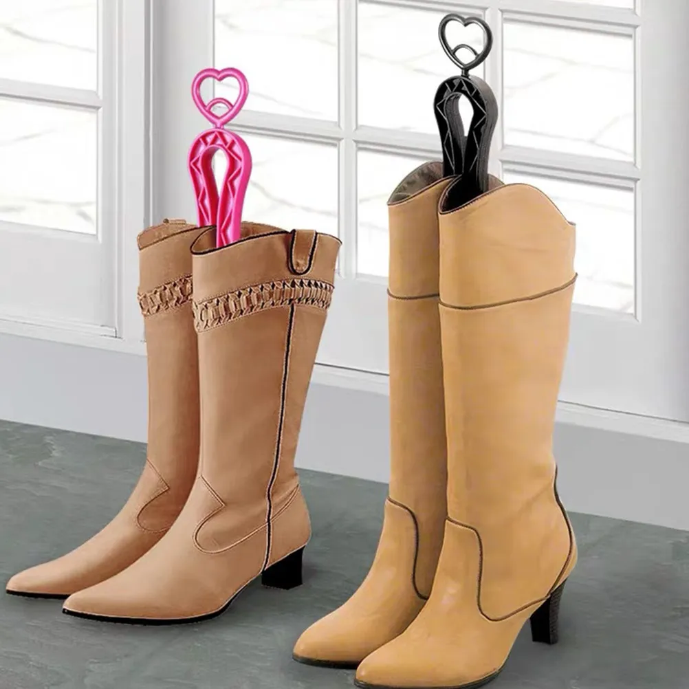 4 piezas de clips para botas, hormas ligeras para calzado, soportes para calzado que previenen la deformación para uso diario