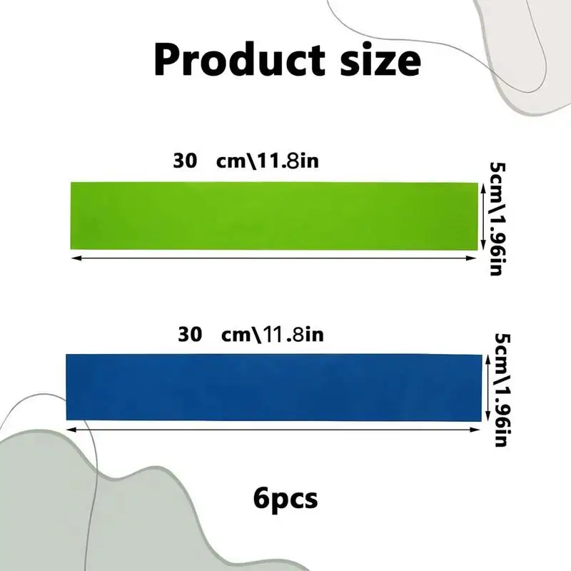 Stretch Bands For Exercise Gym Exercise Workout Equipment Bands Soft Adults Workout Training Accessories For Pilates Rehab Home