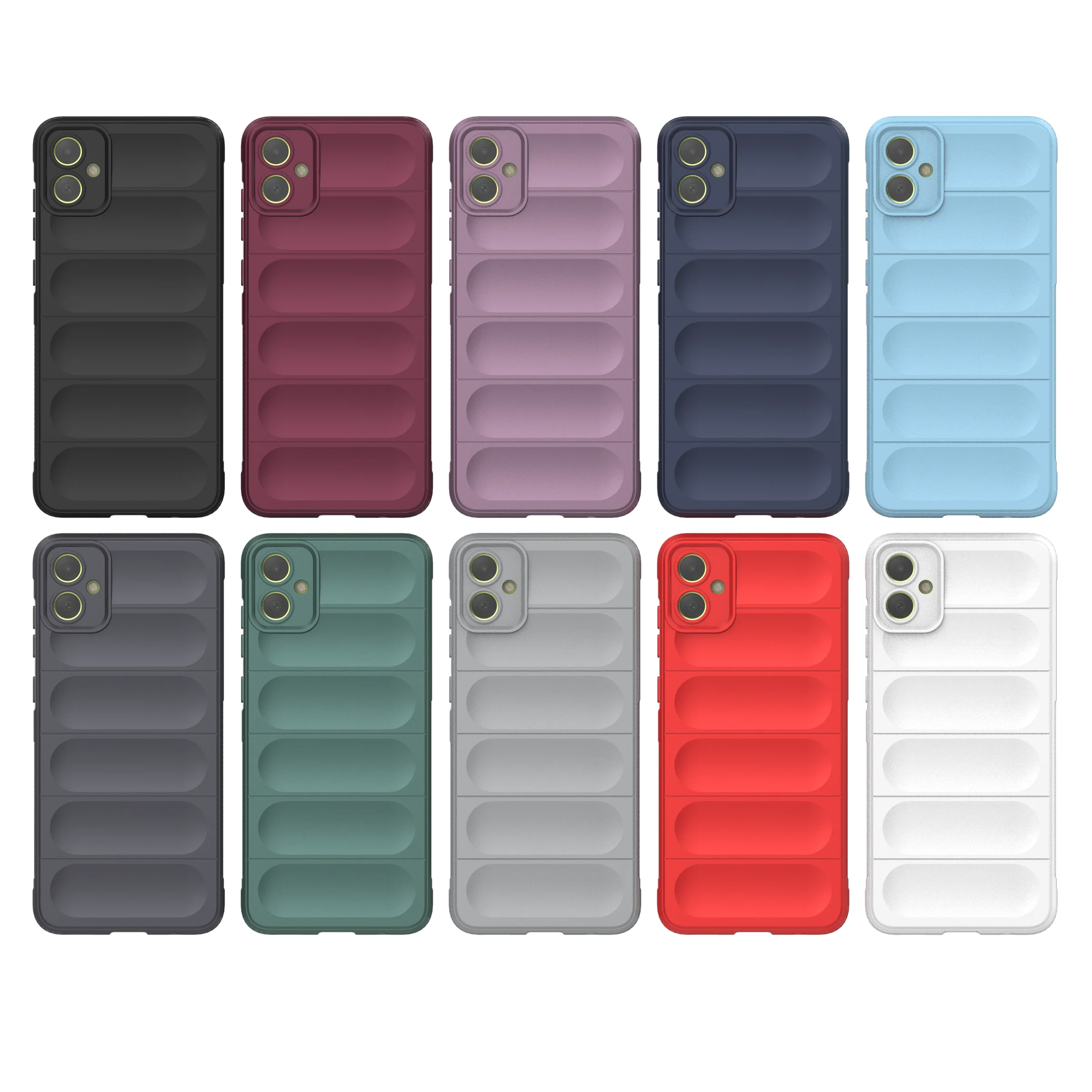For Samsung A05 4G Case Galaxy A07 F07 M05 07 Cover Liquid Silicone Soft Fashion Classic non-slip Protection High Qualtiy Bumper