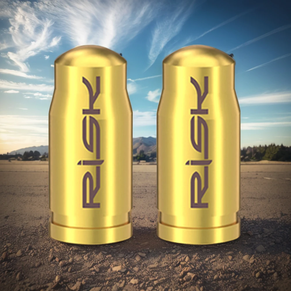 Ensemble de bouchons de Valve de vélo de route de montagne en alliage de titane, couvercle d'écrou de Valve de pneu de vélo étanche et anti-poussière, accessoires de cyclisme