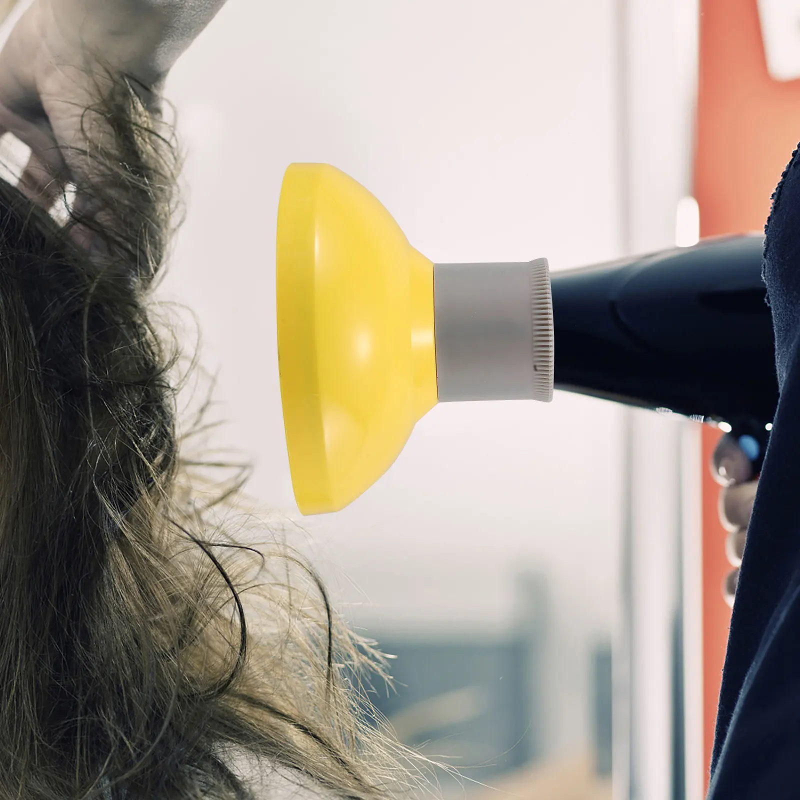 

Universal Hair Dryer Diffuser Attachment Blow Dryer Diffuser for Curly Natural Wavy Hair Quick Drying Styling Tool Efficient