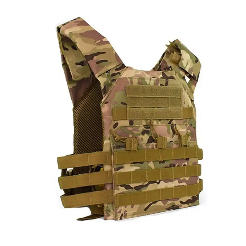 

500D Hunting Military Tactical Vest Molle Carrier PlateAirsoft Paintball CS Lightweight Outdoor Protection Vest