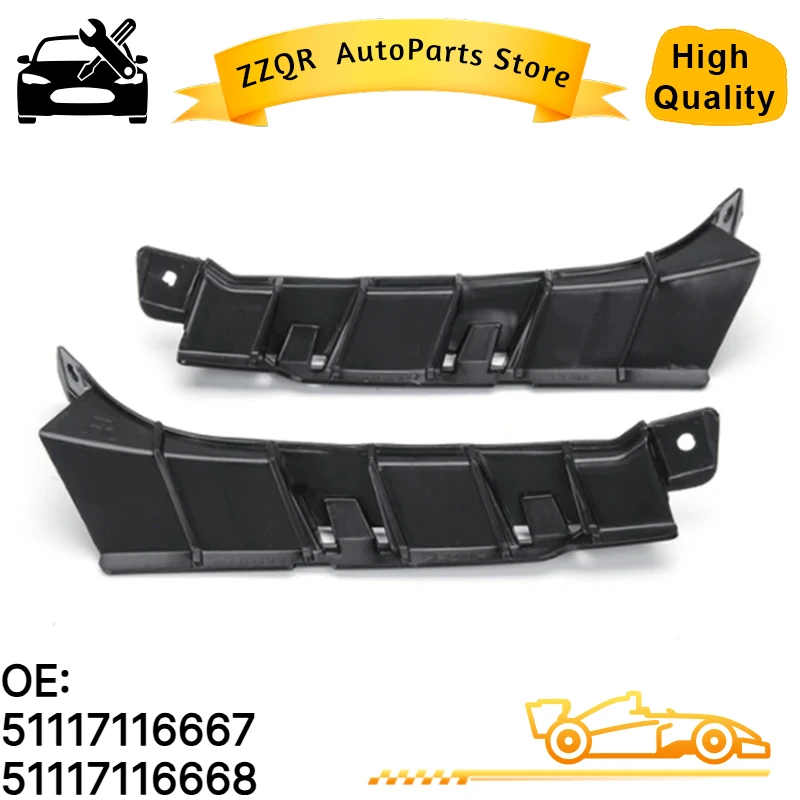 51117116667 51117116668 Front Left Right Bumper Cover Bar Support Bracket Holder Guide For BMW X5 E53 2003- 2006