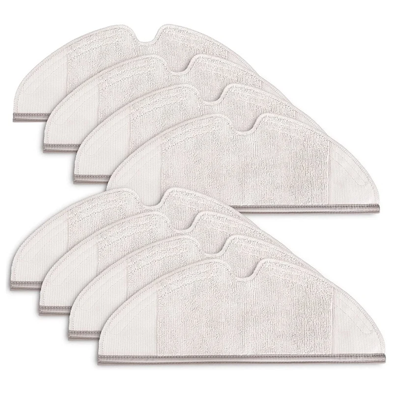 Kit de accesorios de microfibra para Xiaomi Roborock S5 MAX, S6 Pure, S50, S51, S55, S6, E4, 8 Uds.