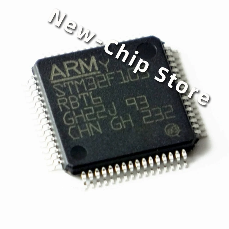 20PCS-100PCS/LOT STM32F103RBT6   STM32F103  103RBT6   LQFP-64 ARM Cortex-M3   New Original