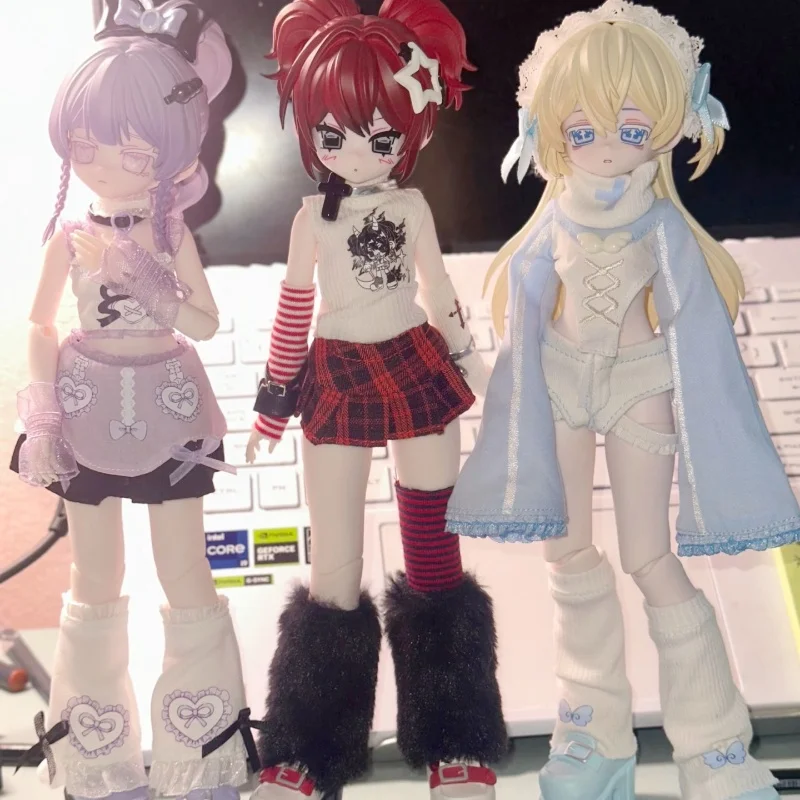 

Карманная слепая коробка для конфет 1/6 BJD Monster Kawaii, милая девушка, галактика, мобильная кукла, фигурка животного, модель игрушки для подарка на день рождения