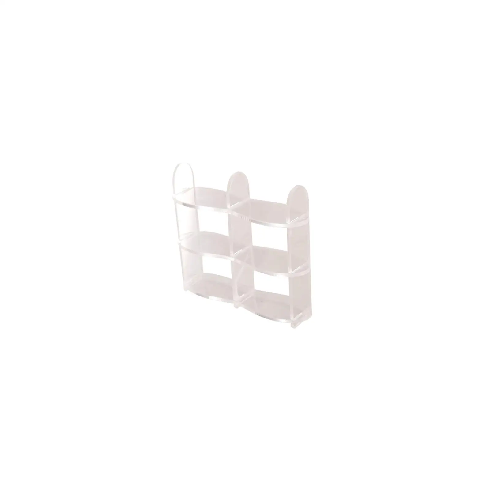 

Acrylic Miniature Dollhouse Storage Shelf Modern Furniture Rack for DIY Home Decoration and 1 12 Scale Accessories