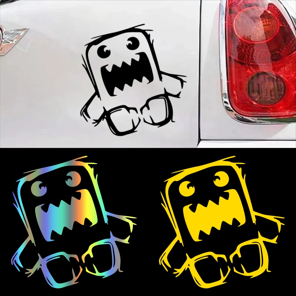 

Die-Cut Domo Kun Vinyl Stickers Waterproof for Car Bumper Window - Scratch Resistant Universal Graphics Decal