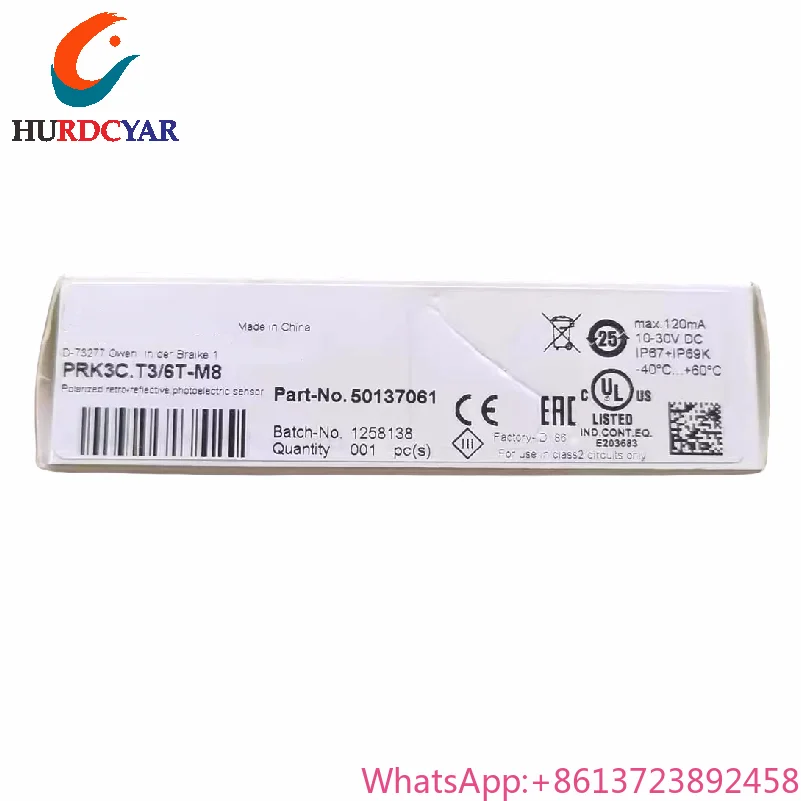 

Spot New Original 50137061 PRK3C T3/6T-M8 Sensor